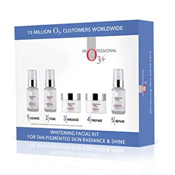 O3+ Professional Whitening Facial Kit for Tan-Pigmented Skin Radiance – Shine (Regular Pack)