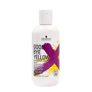 Good Bye Yellow Schwarzkopf Professional Neutralising & Anti-Yellow Sulfate Free Purple Shampoo 300ml